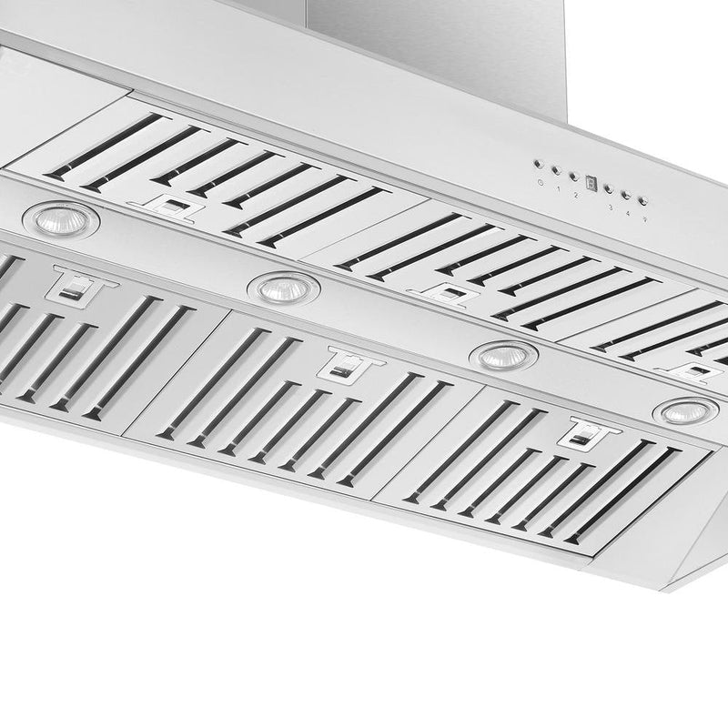 FORNO Appliance Package - 48" Gas Range, Range Hood, 60" Refrigerator, Dishwasher, Microwave Drawer, AP-FFSGS6239-48-8