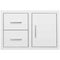 Summerset 33" Flush Mount 2 Soft Closing Drawers And Access Door Combo [DC2-33] (SAK45978)