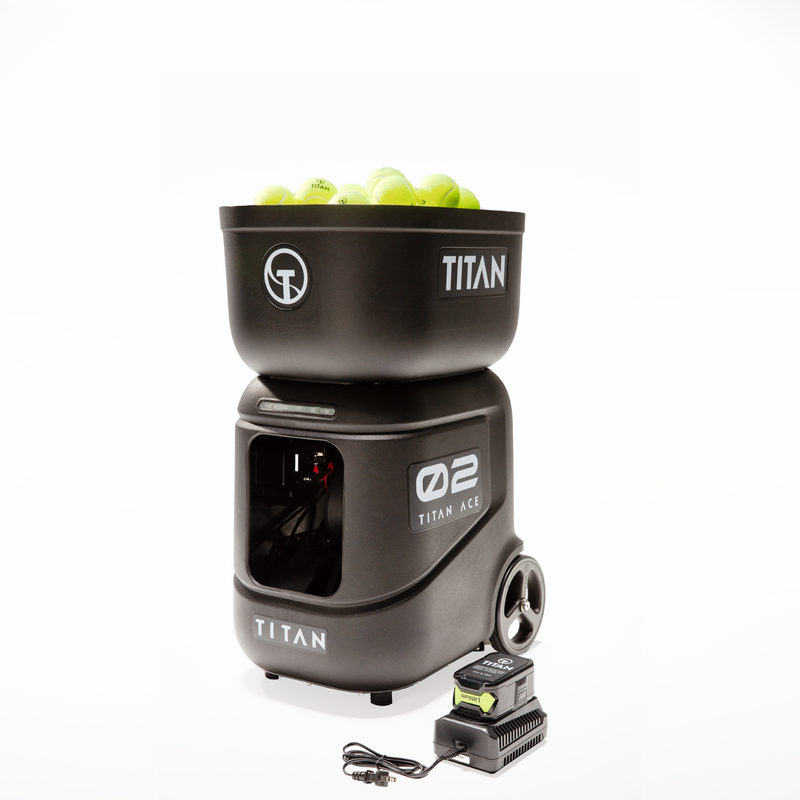 Titan ACE Tennis Ball Machine (WITHOUT Battery & Charger)