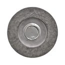 32" Transitional Outdoor Concrete Round Propane Fire Pit Table, Gray (SAK48268)