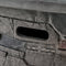 32" Transitional Outdoor Concrete Round Propane Fire Pit Table, Gray (SAK48268)