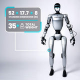 Unitree G1 EDU Ultimate A Robotic Humanoid (U3)