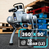 Unitree Go2 EDU+ (w/ XT16 LIDAR) AI Quadruped Robot Dog