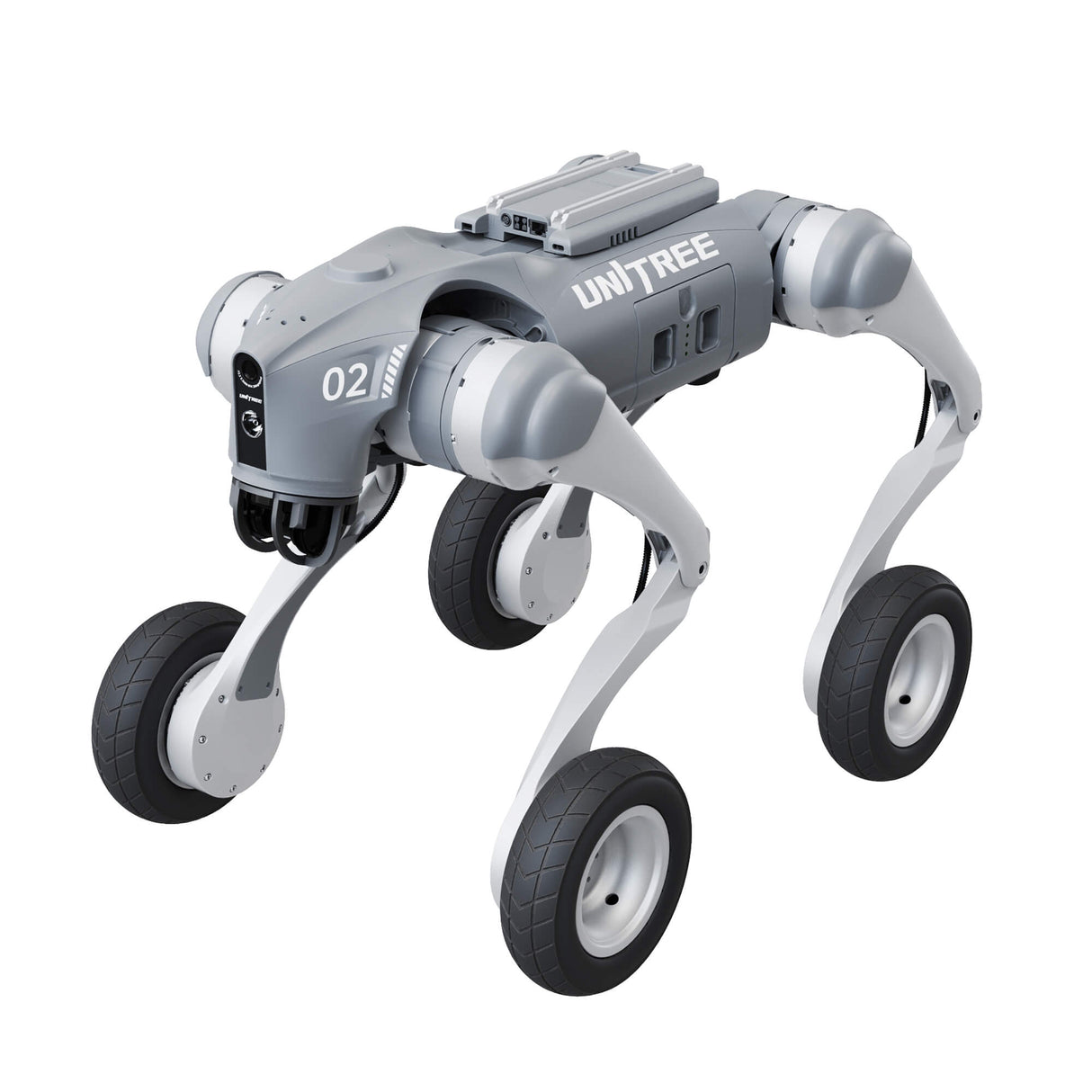 Unitree Go2-W AI Quadruped Robot Dog with Wheels