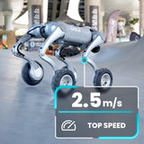 Unitree Go2-W AI Quadruped Robot Dog with Wheels