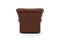 Valencia Liam Tufted Full-Anline Leather Recliner with Nailheads, Single Seat, Lipari Choco