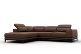 Valletta Leather Corner Sectional Sofa