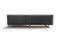 Valencia Varna Leather Three Seats with Left Chaise Sectional Sofa, Black