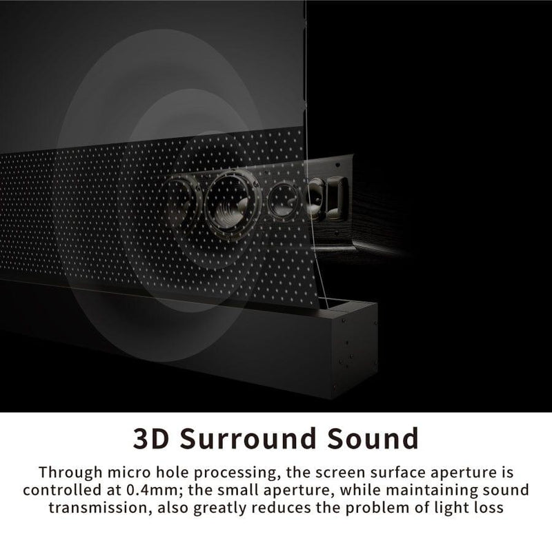 VIVIDSTORM S PRO/S PRO P Motorized Tension Floor Rising UST ALR Projector screen– Classic Version