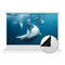 VIVIDSTORM S White Cinema Motorized Tension Floor Rising Projector screen– Classic Version