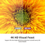 VIVIDSTORM S White Cinema Motorized Tension Floor Rising Projector screen– Classic Version