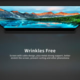 VIVIDSTORM S White Cinema Motorized Tension Floor Rising Projector screen– Classic Version