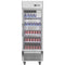 27"W Merchandiser Refrigerator Commercial Display Glass Door Refrigerator