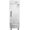 27"W Single Solid Door Reach-In Refrigerator 19 cu. ft. Commercial Refrigerator