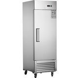 27"W Single Solid Door Reach-In Refrigerator 19 cu. ft. Commercial Refrigerator