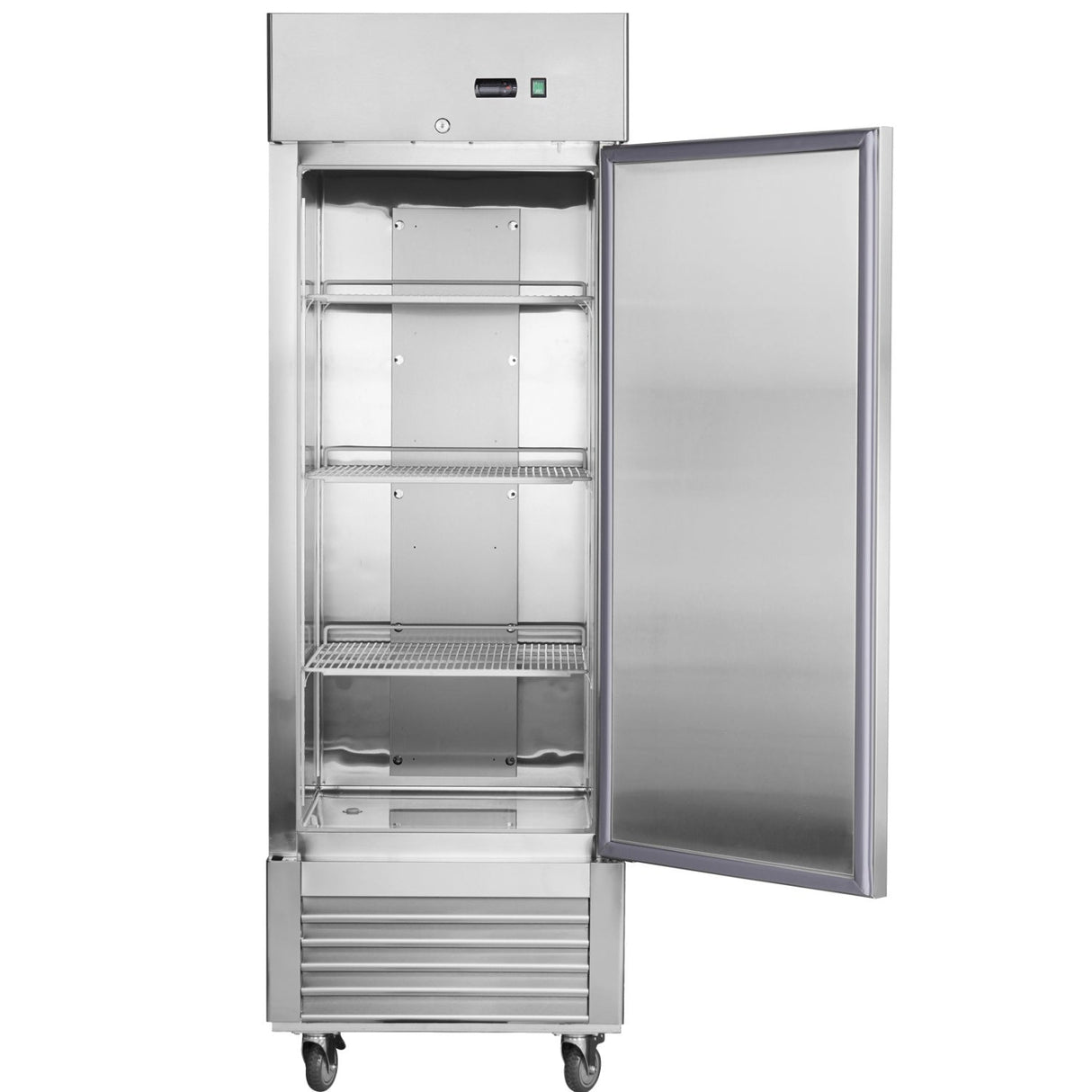 27"W Single Solid Door Reach-In Refrigerator 19 cu. ft. Commercial Refrigerator