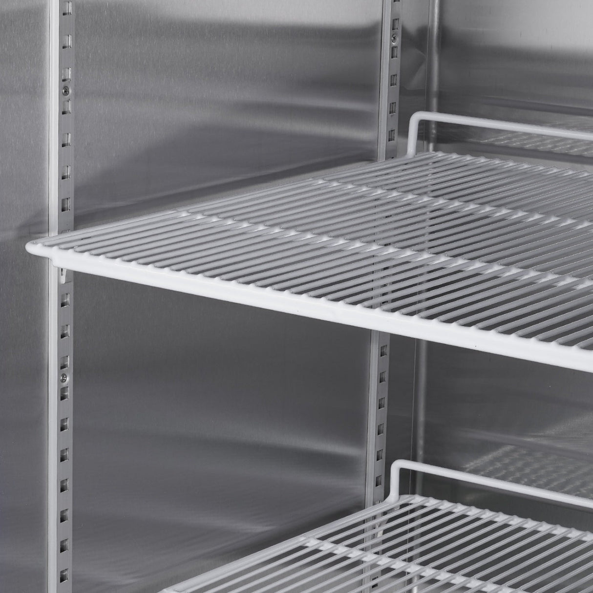 54"W Commercial Refrigerator 42 cu. ft. 2 Solid Door Reach-In Refrigerator