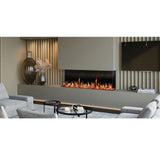 2025 New Warmcastle 50-inch 3-Sided Smart Electric Fireplace with Crackling Sounds, App Diamond-like Crystal (Model: ZEF50T)
