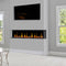 2025 New Warmcastle 50-inch 3-Sided Smart Electric Fireplace with Crackling Sounds, App Diamond-like Crystal (Model: ZEF50T)