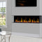 2025 New Warmcastle 50-inch 3-Sided Smart Electric Fireplace with Crackling Sounds, App Diamond-like Crystal (Model: ZEF50T)
