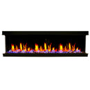2025 New Litedeer Homes Warmcastle 72-Inch 3-Sided Smart Electric Fireplace (Model: ZEF72T) – WiFi-Enabled with Smart App Control