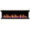 2025 New Litedeer Homes Warmcastle 72-Inch 3-Sided Smart Electric Fireplace (Model: ZEF72T) – WiFi-Enabled with Smart App Control