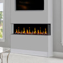 2025 New Litedeer Homes Warmcastle 72-Inch 3-Sided Smart Electric Fireplace (Model: ZEF72T) – WiFi-Enabled with Smart App Control